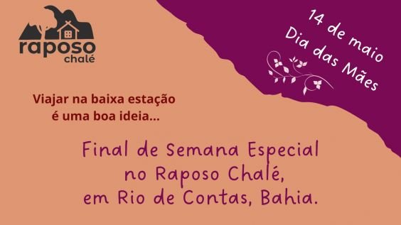 Pacote do Dia das Mães em Rio de Contas, Bahia