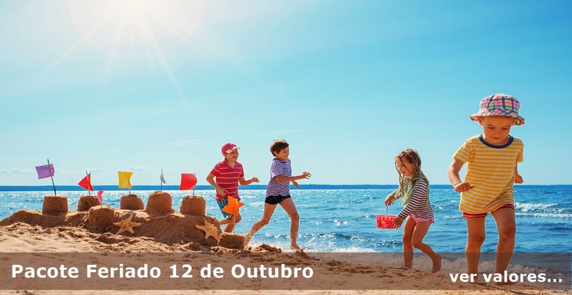 Pacote Feriado 12 de Outubro Dia das Crianças na Praia do Forte 2023