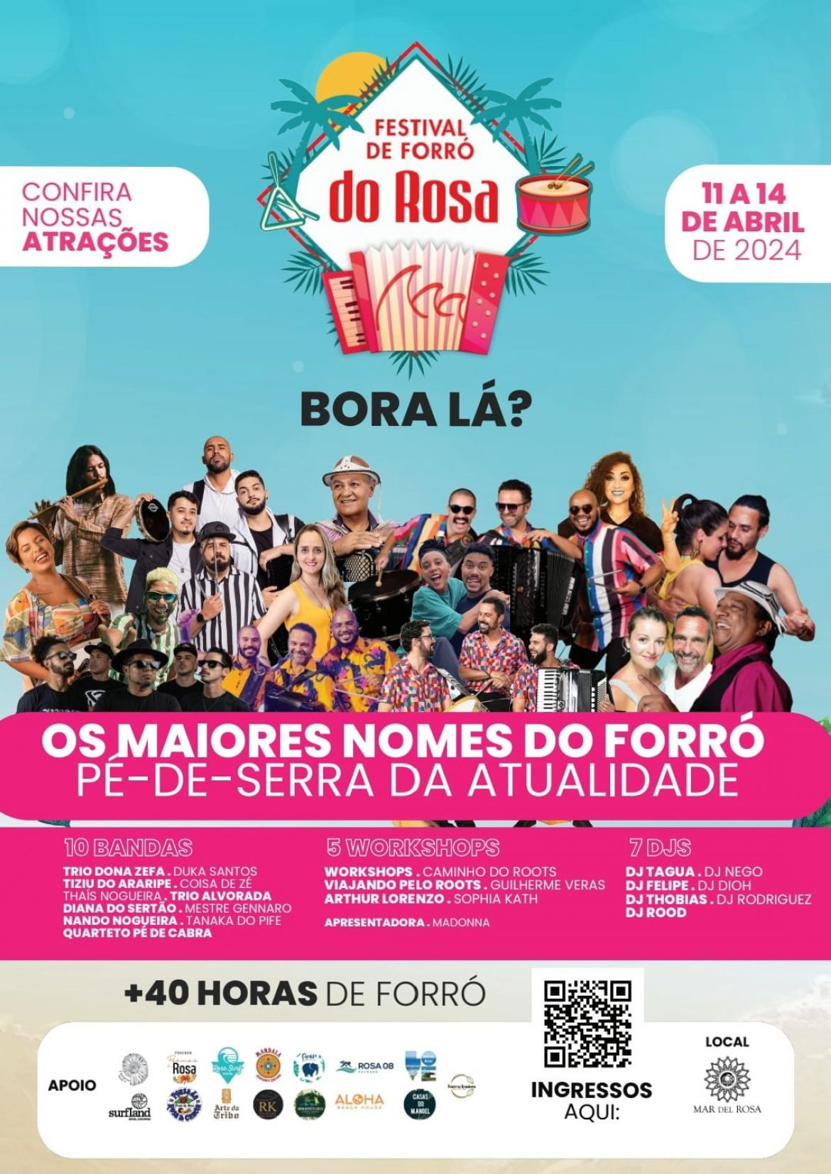 Pacote Festival do Forró do Rosa