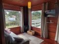 Sala com sofá cama