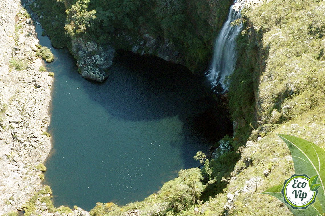 Cachoeira Braúnas na Serra do Cipó