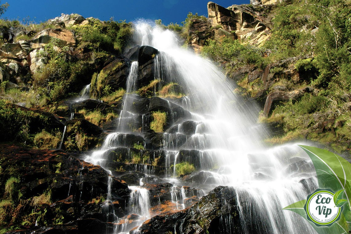 Cachoeira Farofa de Cima na Serra do Cipó