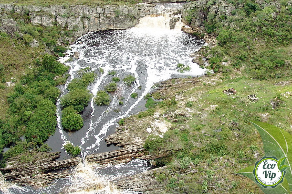 Cachoeira Rio de Pedras na Serra do Cipó