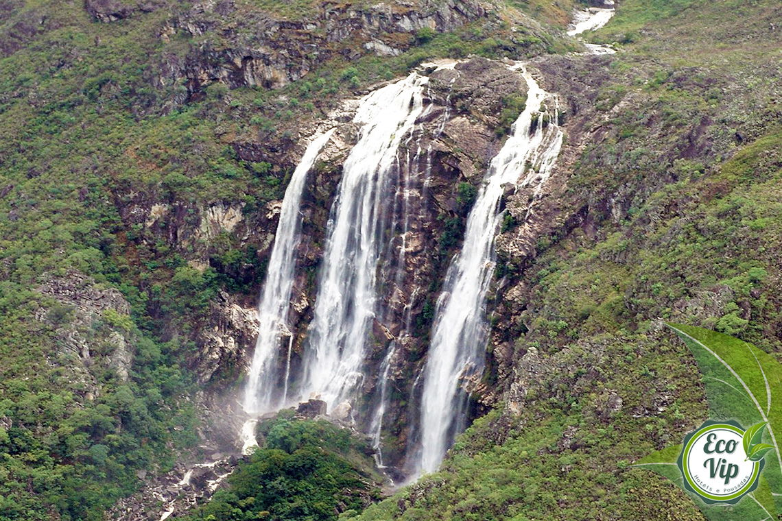 Cachoeira do Inhame na Serra do Cipó