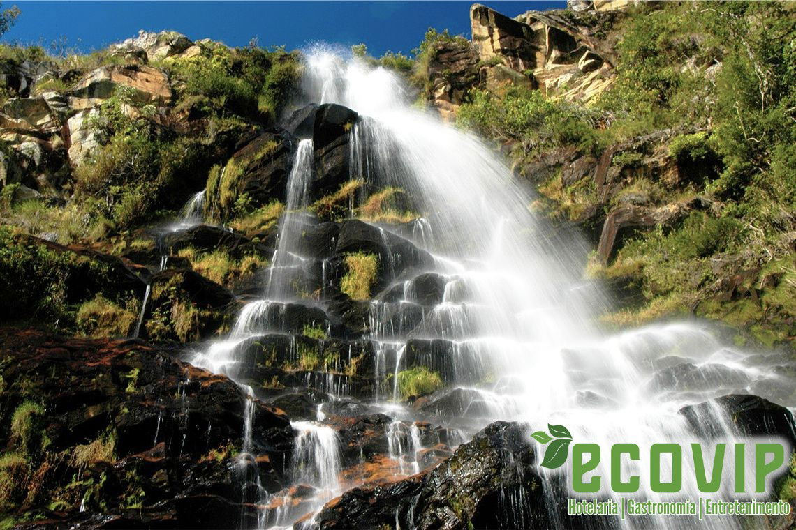 Cachoeira Farofa de Cima na Serra do Cipó