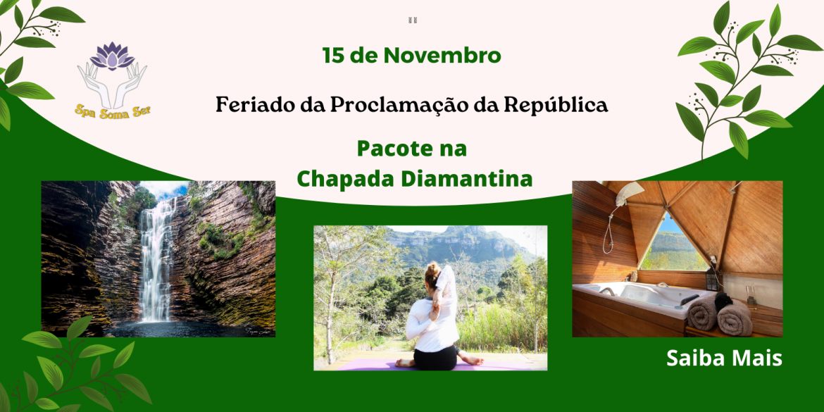 Pacote de Feriado da Proclamação da República em Ibicoara - Chapada Diamantina 2024